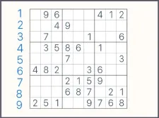 Classic Sudoku Puzzle