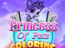 Princess Of Pets Coloring